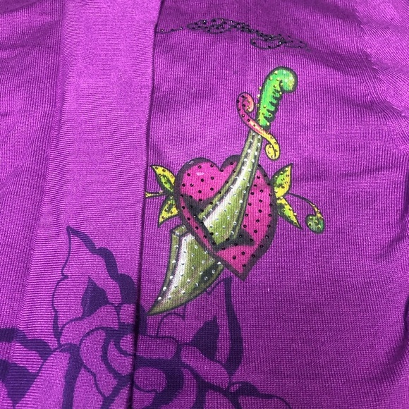 ed hardy y2k zip up sweater - Picture 4 of 11